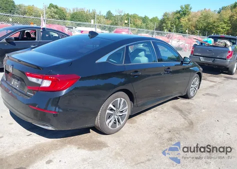 2018 Honda Accord Hybrid z USA, uszkodzony, nr VIN 1HGCV3F10JA010119